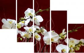 Картина модульная цветы CV-06